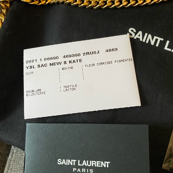SAINT LAURENT KATE CROSSBODY NWT - Picture 4 of 11